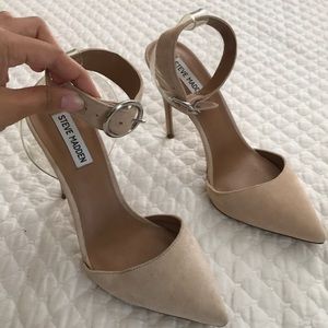 Steve Madden nude heels
